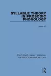 Syllable Theory in Prosodic Phonology cover