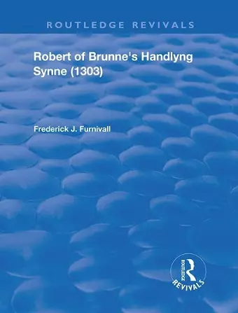 Robert of Brunne's Handlyng Synne (1303) cover