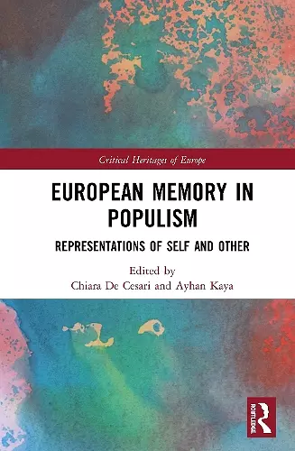 European Memory in Populism cover