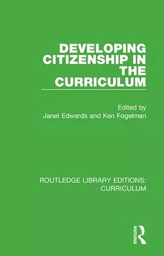 Developing Citizenship in the Curriculum cover