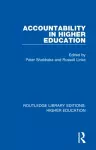 Accountability in Higher Education cover