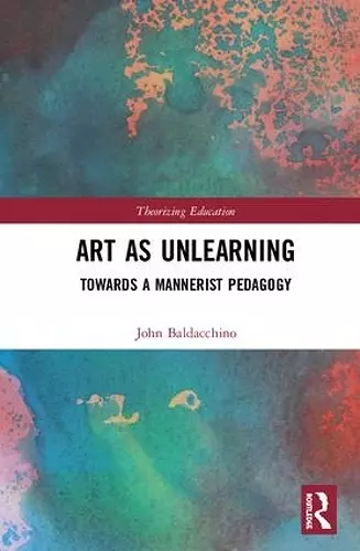 Art as Unlearning cover