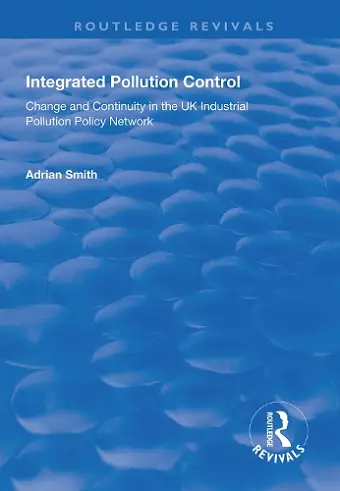 Integrated Pollution Control cover