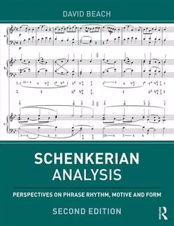 Schenkerian Analysis cover