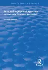 An Auto/Biographical Approach to Learning Disability Research cover