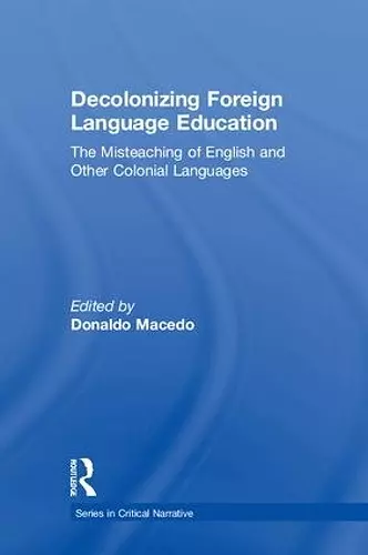 Decolonizing Foreign Language Education cover