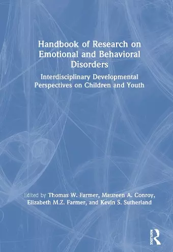 Handbook of Research on Emotional and Behavioral Disorders cover