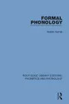 Formal Phonology cover