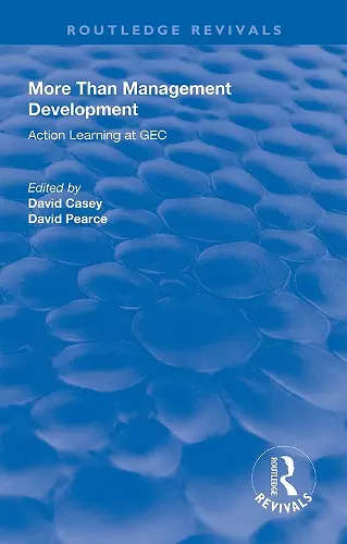 More Than Management Development cover