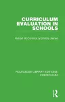 Curriculum Evaluation in Schools cover