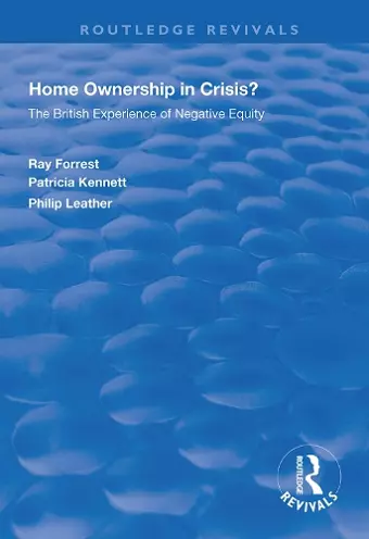 Home Ownership in Crisis? cover