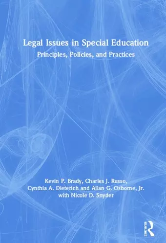 Legal Issues in Special Education cover