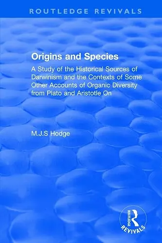 Origins and Species cover