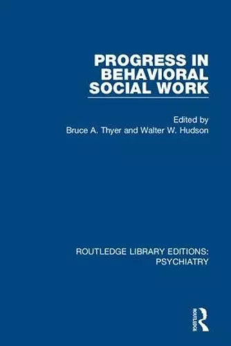 Progress in Behavioral Social Work cover