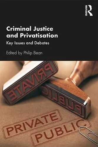 Criminal Justice and Privatisation cover