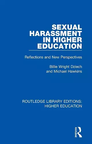 Sexual Harassment in Higher Education cover