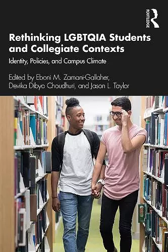 Rethinking LGBTQIA Students and Collegiate Contexts cover