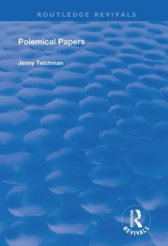 Polemical Papers cover