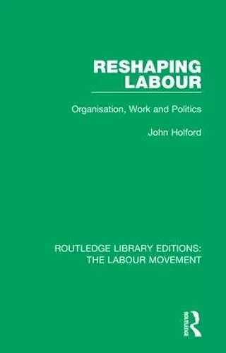 Reshaping Labour cover