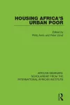 Housing Africa's Urban Poor cover