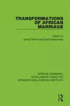 Transformations of African Marriage cover