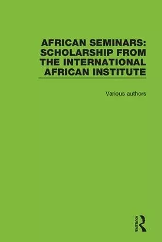 African Seminars cover