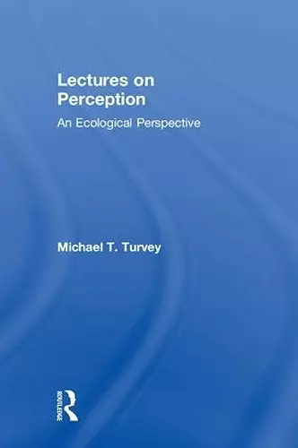 Lectures on Perception cover