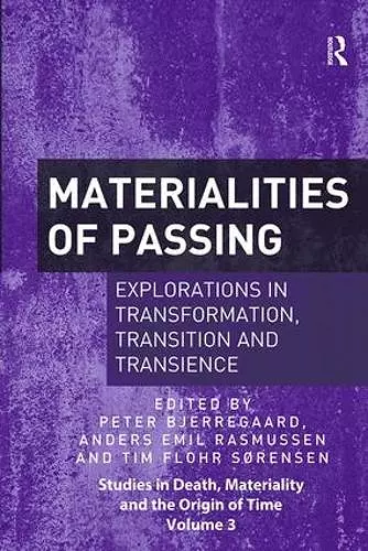 Materialities of Passing cover