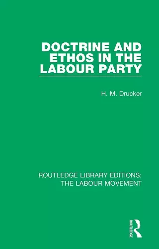 Doctrine and Ethos in the Labour Party cover