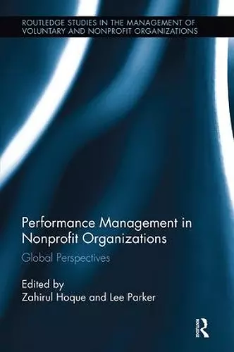 Performance Management in Nonprofit Organizations cover