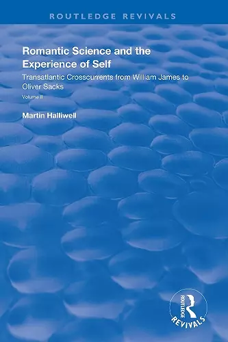 Romantic Science and the Experience of Self cover