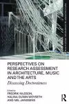 Perspectives on Research Assessment in Architecture, Music and the Arts cover