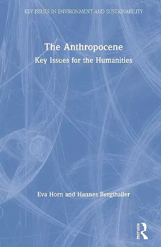 The Anthropocene cover