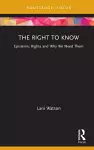 The Right to Know cover