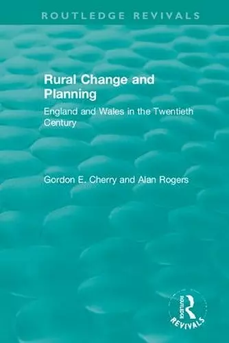 Rural Change and Planning cover