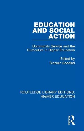 Education and Social Action cover