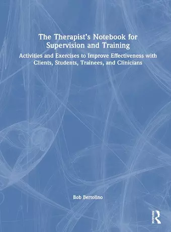 The Therapist’s Notebook for Supervision and Training cover