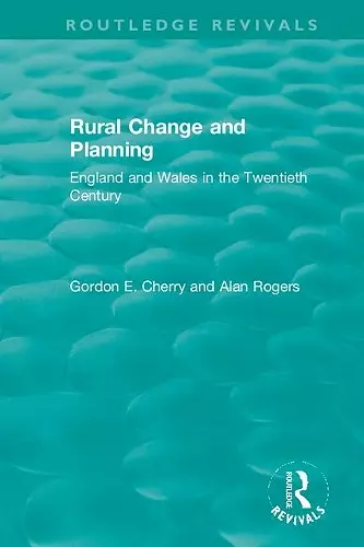 Rural Change and Planning cover