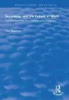 Sociology and the Future of Work cover