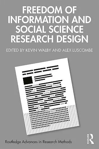 Freedom of Information and Social Science Research Design cover
