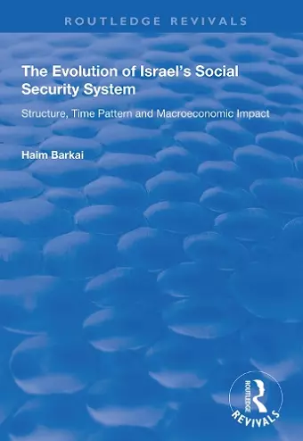 The Evolution of Israel's Social Security System cover