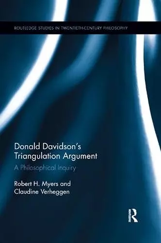 Donald Davidson's Triangulation Argument cover
