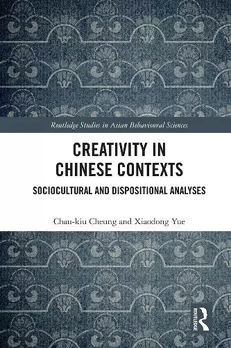 Creativity in Chinese Contexts cover