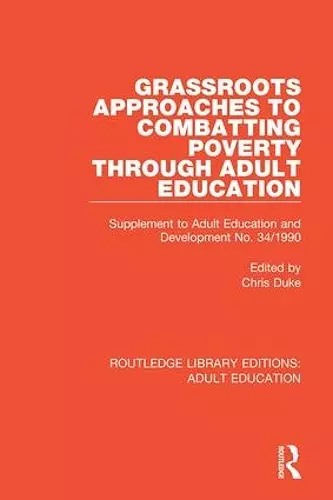 Grassroots Approaches to Combatting Poverty Through Adult Education cover