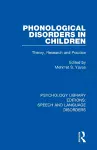 Phonological Disorders in Children cover