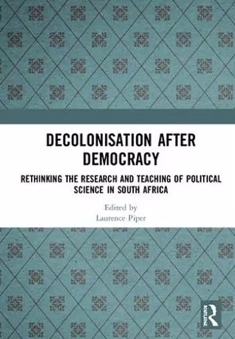 Decolonisation after Democracy cover