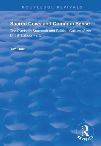 Sacred Cows and Common Sense cover