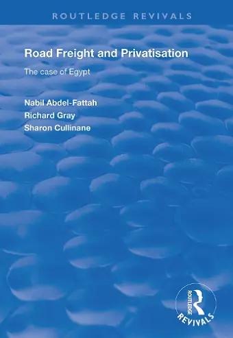 Road Freight and Privatisation cover