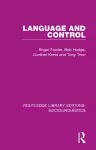 Language and Control cover