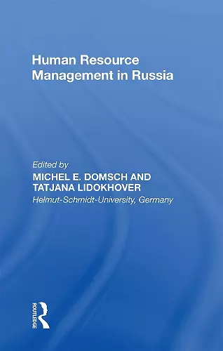 Human Resource Management in Russia cover